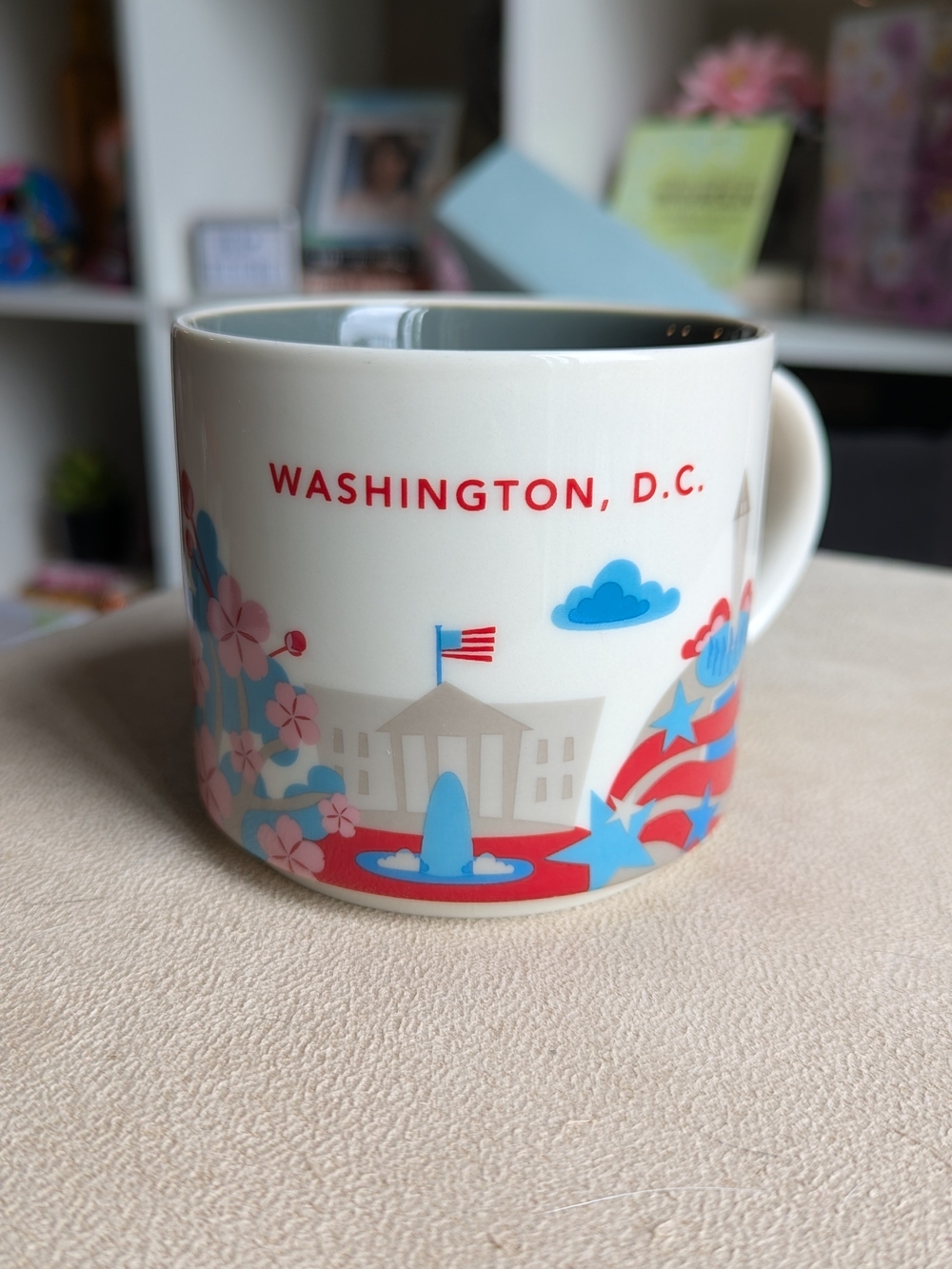 Starbucks Wish you were here Washington D.C. Vintage Design